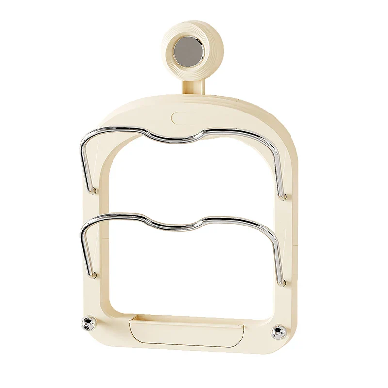 Suction Wall-Mounted Pot Lid Organizer Storage Rack - Image 7