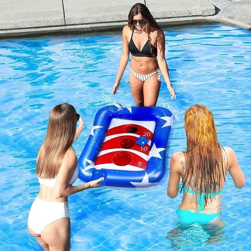 Summer Inflatable Ring Toss Pool Game - Image 5