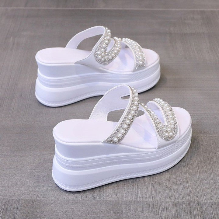 Summer Walk High Platform Slippers - Image 4