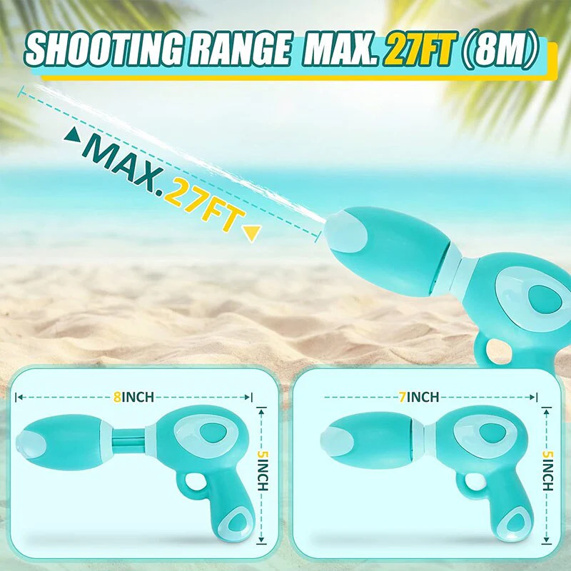 Sun Fun Aqua Ranger Backpack Kids Water Gun - Image 5