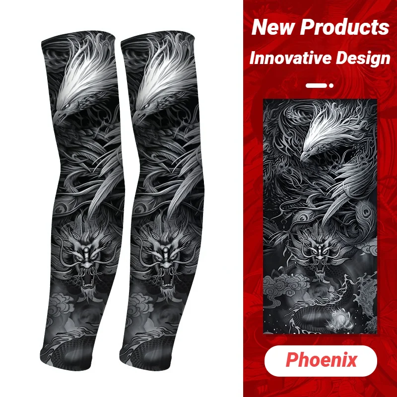 Sun Protection Long Arm Tattoo Sleeves - Image 12