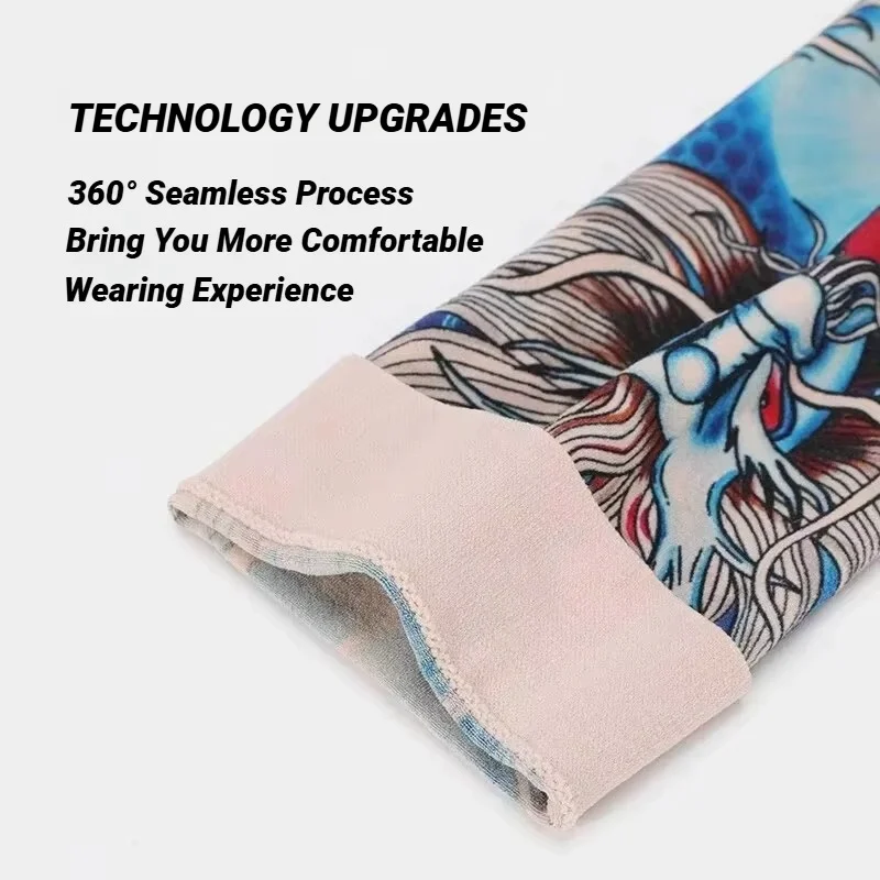 Sun Protection Long Arm Tattoo Sleeves - Image 4