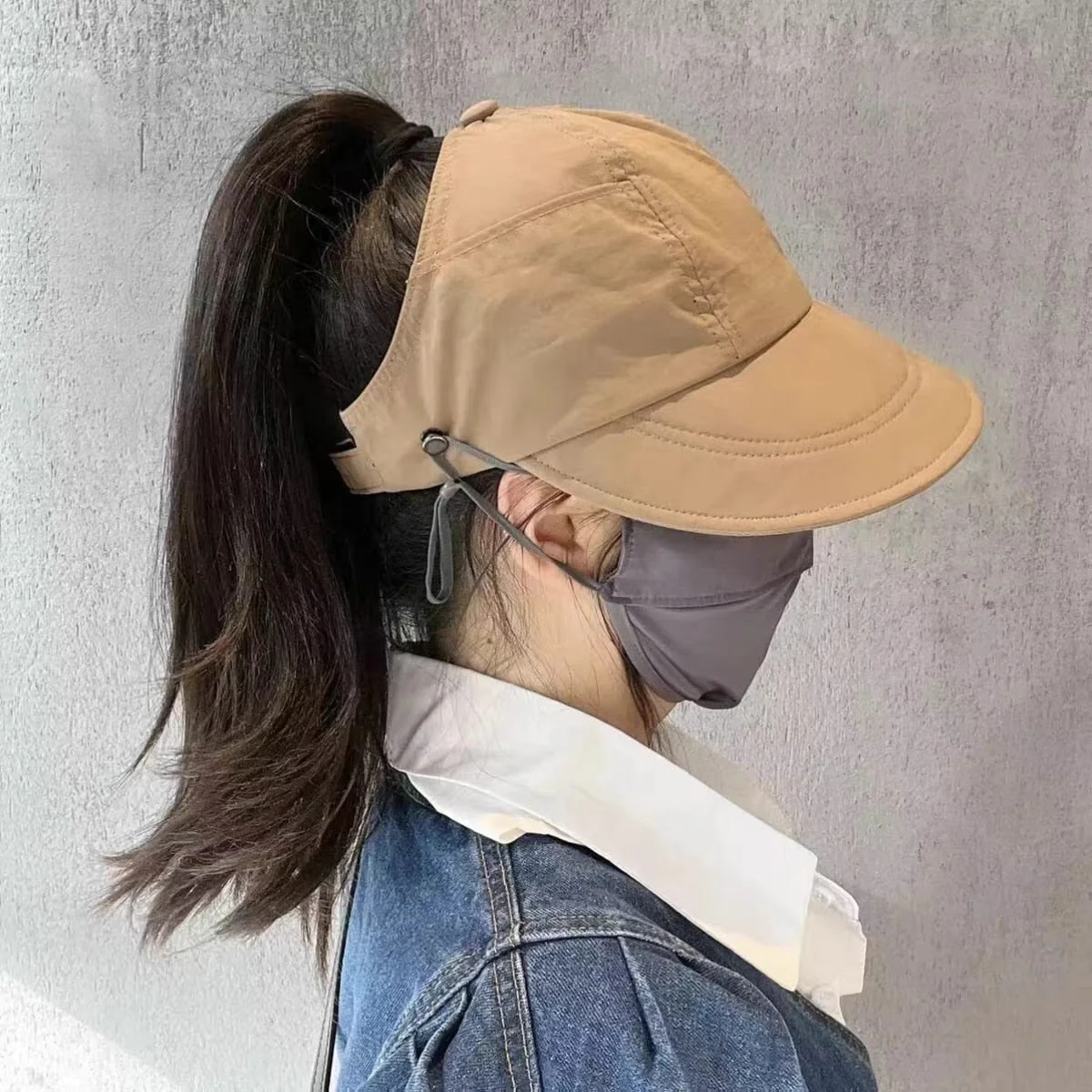 Sun Safe Chic Summer Mask Holder Hat - Image 5