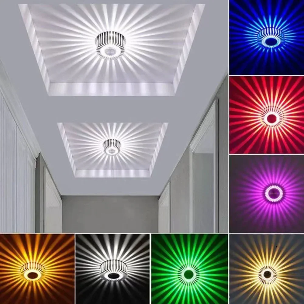 Sunburst Art LED Ceiling Light - Image 4