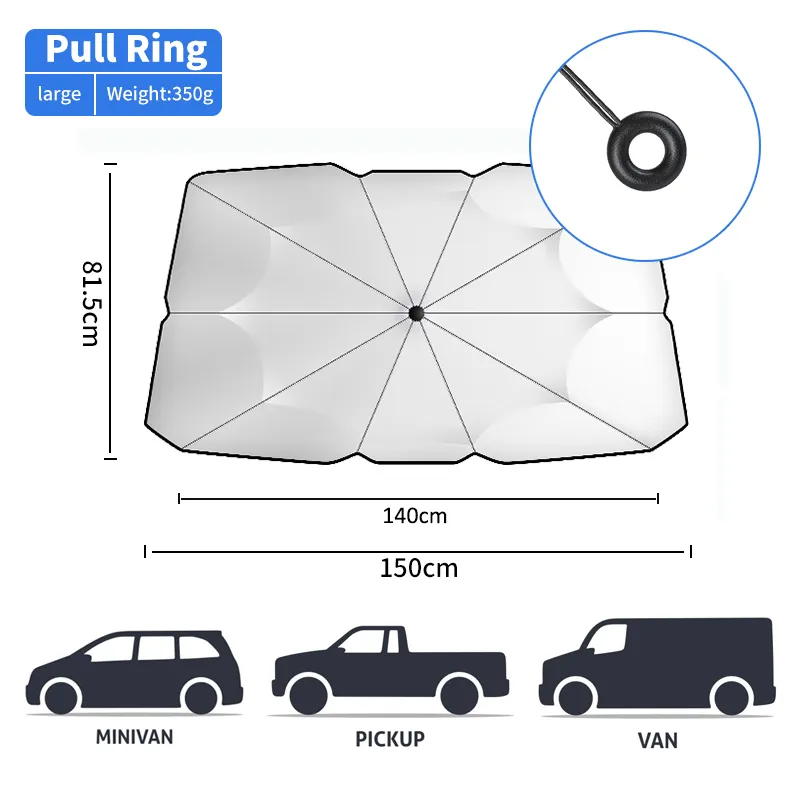 Sunshield Foldable Car Windshield Umbrella - Image 12