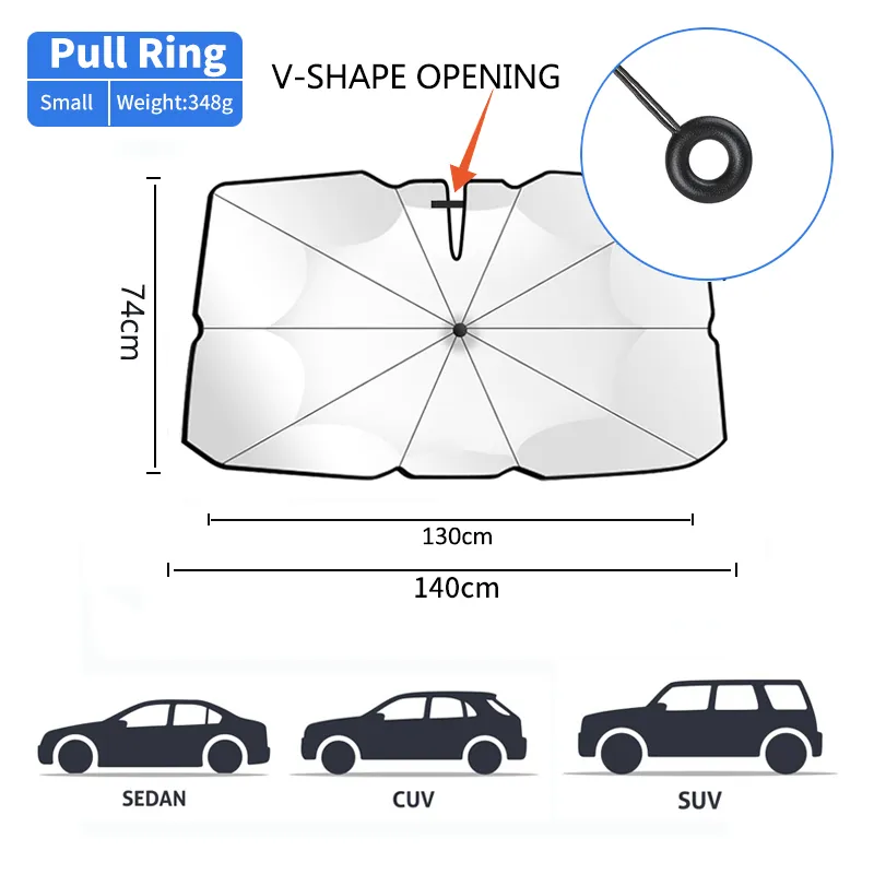 Sunshield Foldable Car Windshield Umbrella - Image 15
