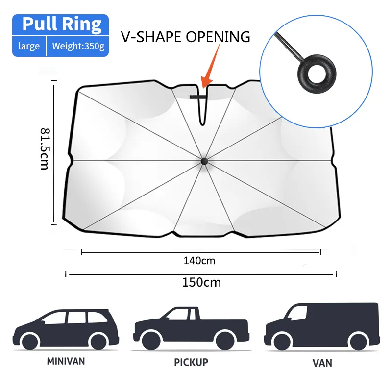 Sunshield Foldable Car Windshield Umbrella - Image 16