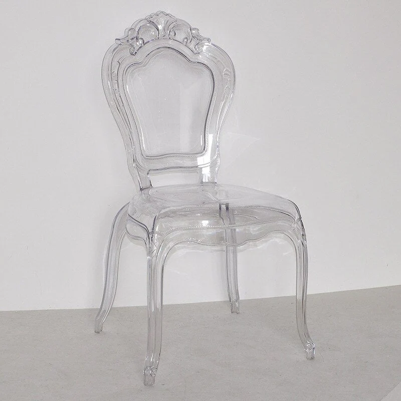 Super Durable Nordic Transparent Dining Chair - Image 2