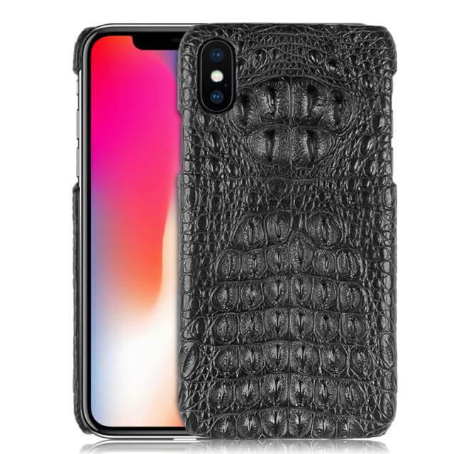 Super Luxury Genuine Crocodile Skin Leather Case For iPhone X - Image 6