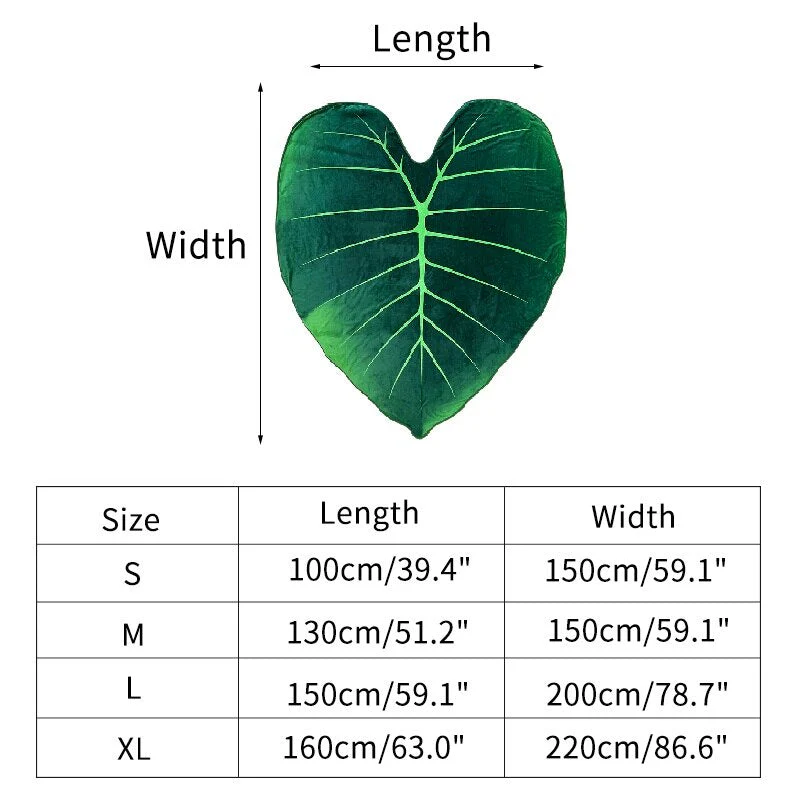 Super Soft Giant Leaf Blanket - Image 6