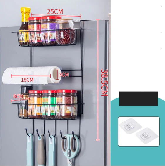 Super Storage Refrigerator Organizer Spice Rack - Image 3