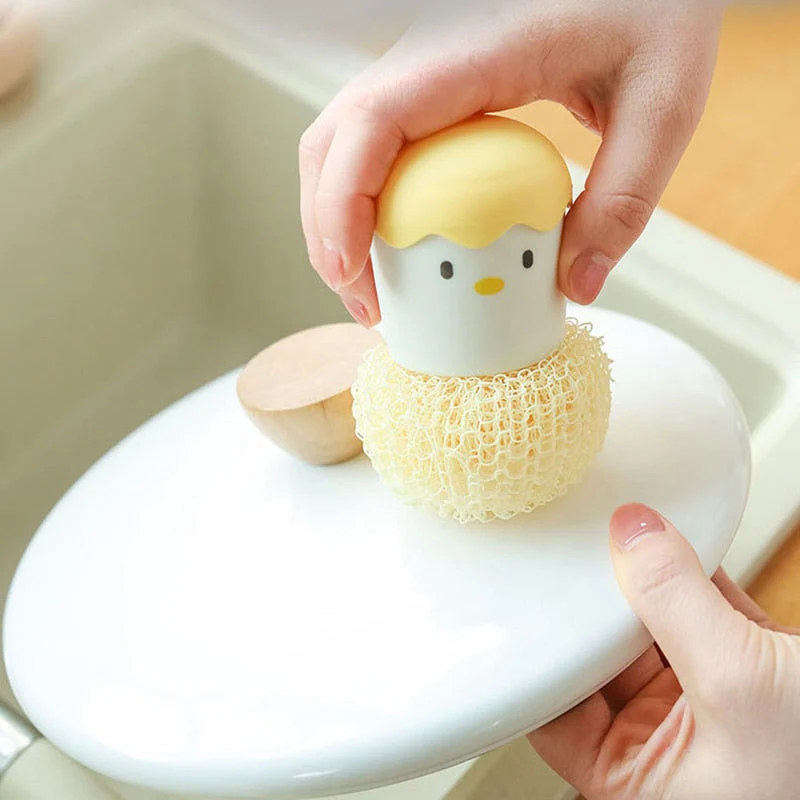 Surprise Egg Kitchen Cleaning Brush - Image 4