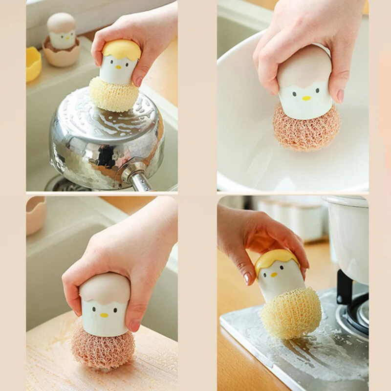 Surprise Egg Kitchen Cleaning Brush - Image 8