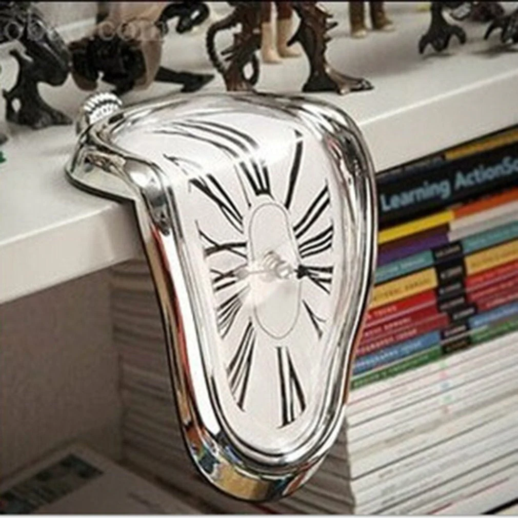 Surreal Melting Wall Clock - Image 3