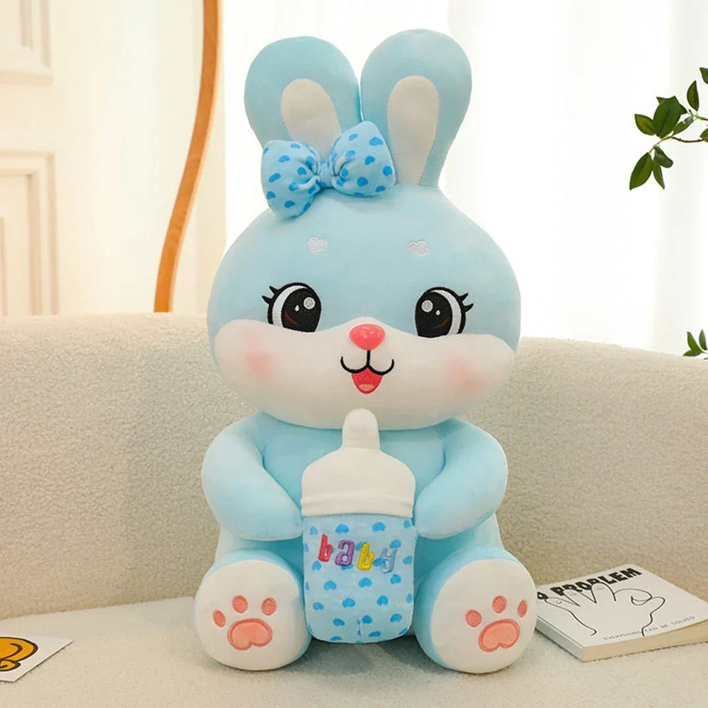 Sweet Bottle-Hugging Bunny Plush - Image 6