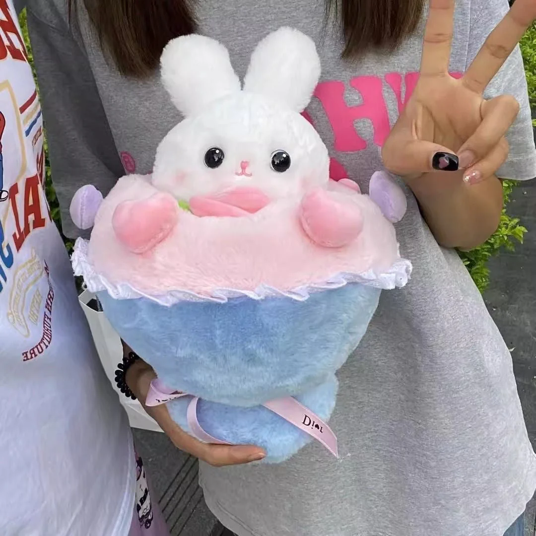 Sweet Bunny Love Affection Plush Bouquet - Image 4