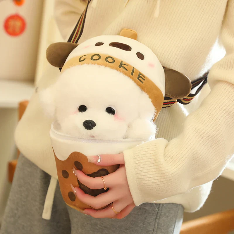 Sweet Cookie Cup Puppy Plush Handbag - Image 2