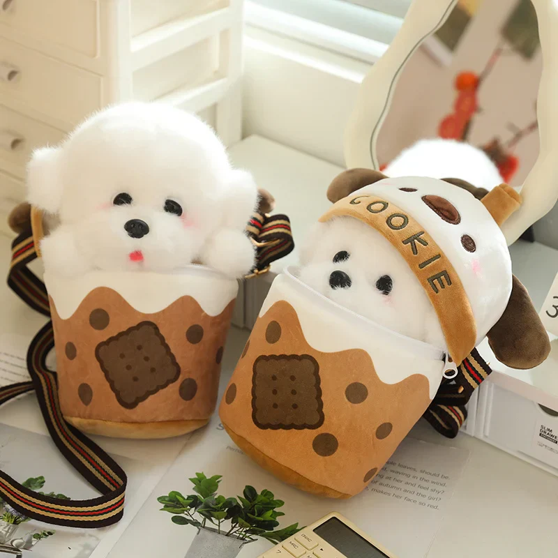 Sweet Cookie Cup Puppy Plush Handbag - Image 4