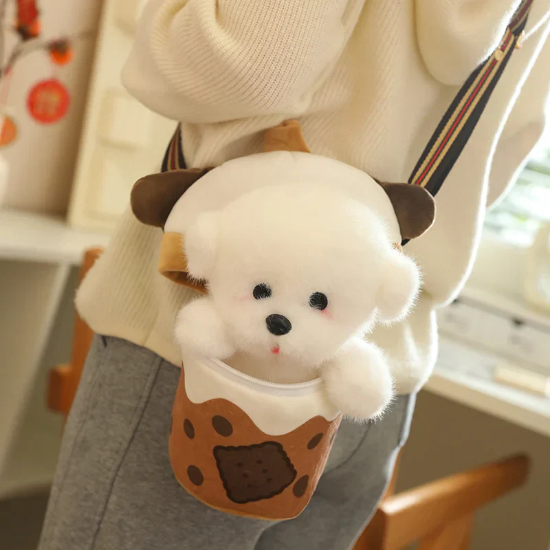 Sweet Cookie Cup Puppy Plush Handbag - Image 5