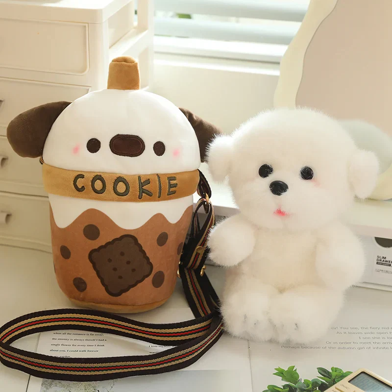Sweet Cookie Cup Puppy Plush Handbag - Image 6