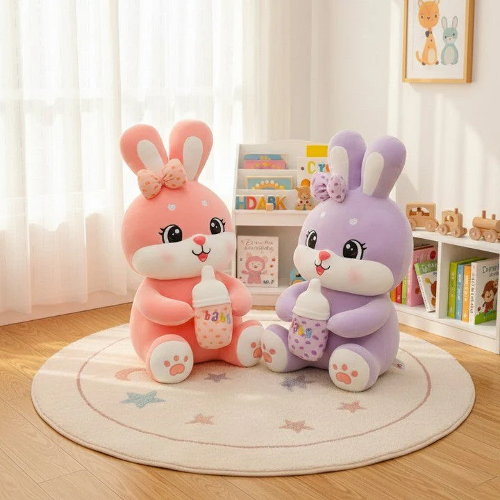 Sweet Rabbit Plush Doll Toy - Image 3