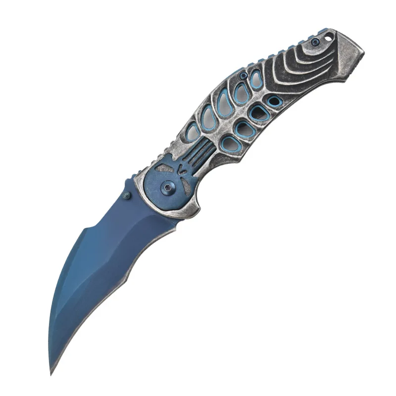 Tactical Nigh Skull Foldable Pocket Knife - Image 8
