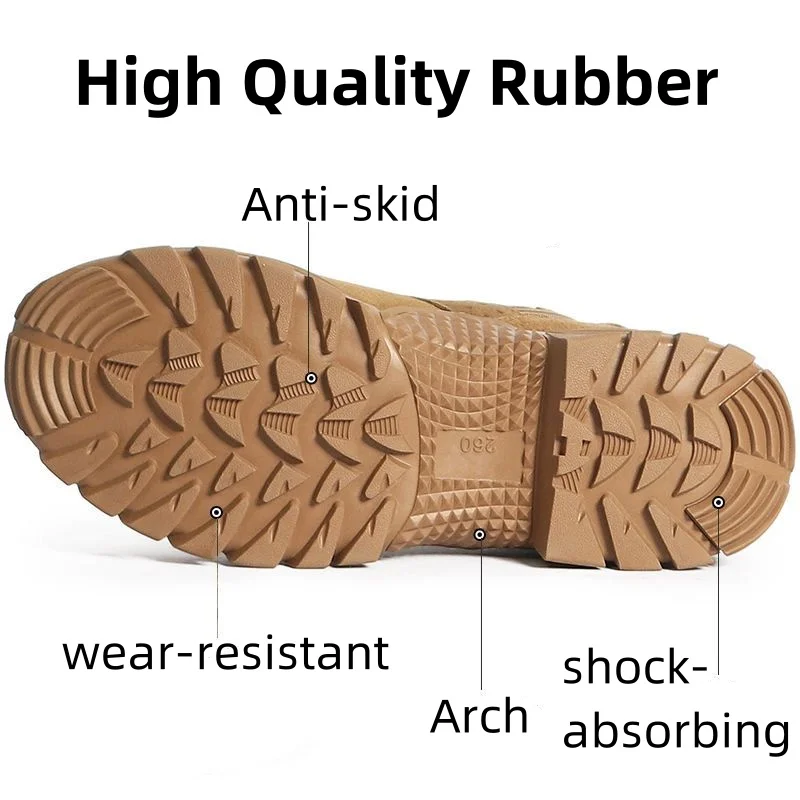 Tactical Urban Nomad Lightweight Zipper Hiking Boots - Image 6
