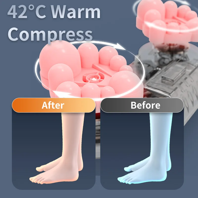 Targeted Multi-Mode Foot Remote Control Massager Gadget - Image 3