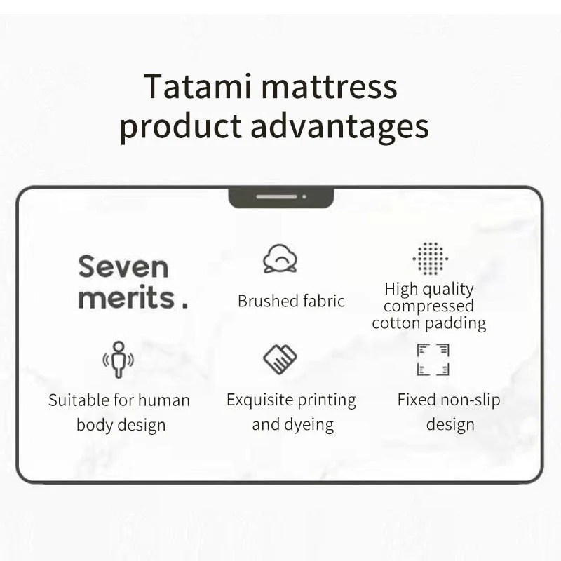 Tatami Multi-Layer Soft Comfortable Foldable Mattress - Image 9