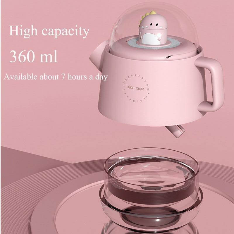 Teapot USB Colorful Air Humidifier Night Light - Image 10