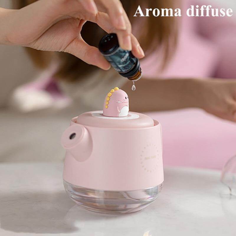 Teapot USB Colorful Air Humidifier Night Light - Image 19