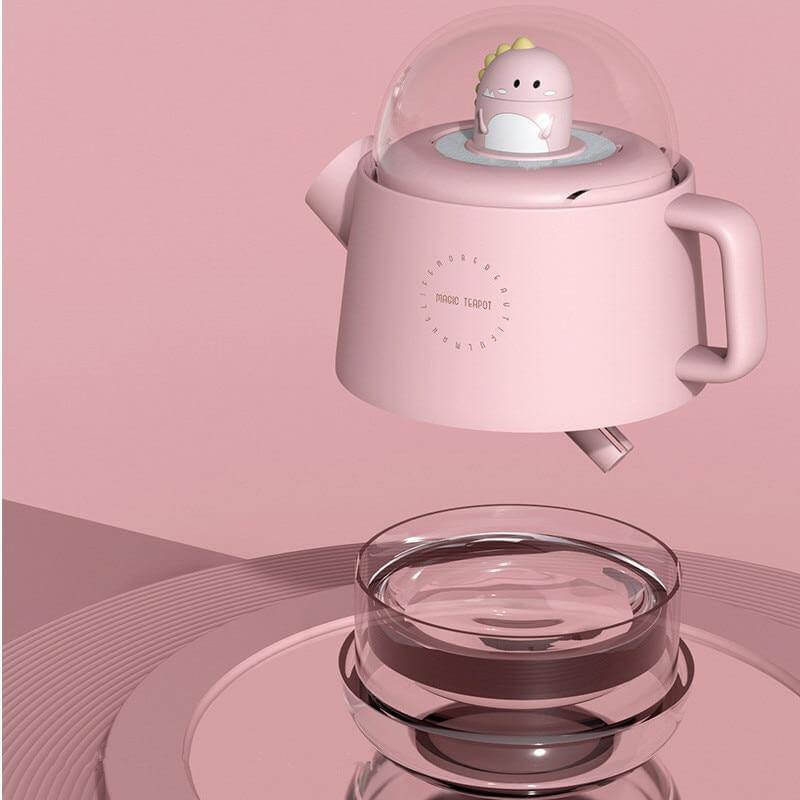 Teapot USB Colorful Air Humidifier Night Light - Image 5