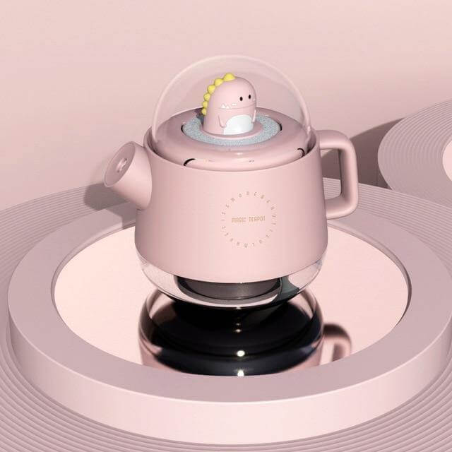 Teapot USB Colorful Air Humidifier Night Light - Image 7