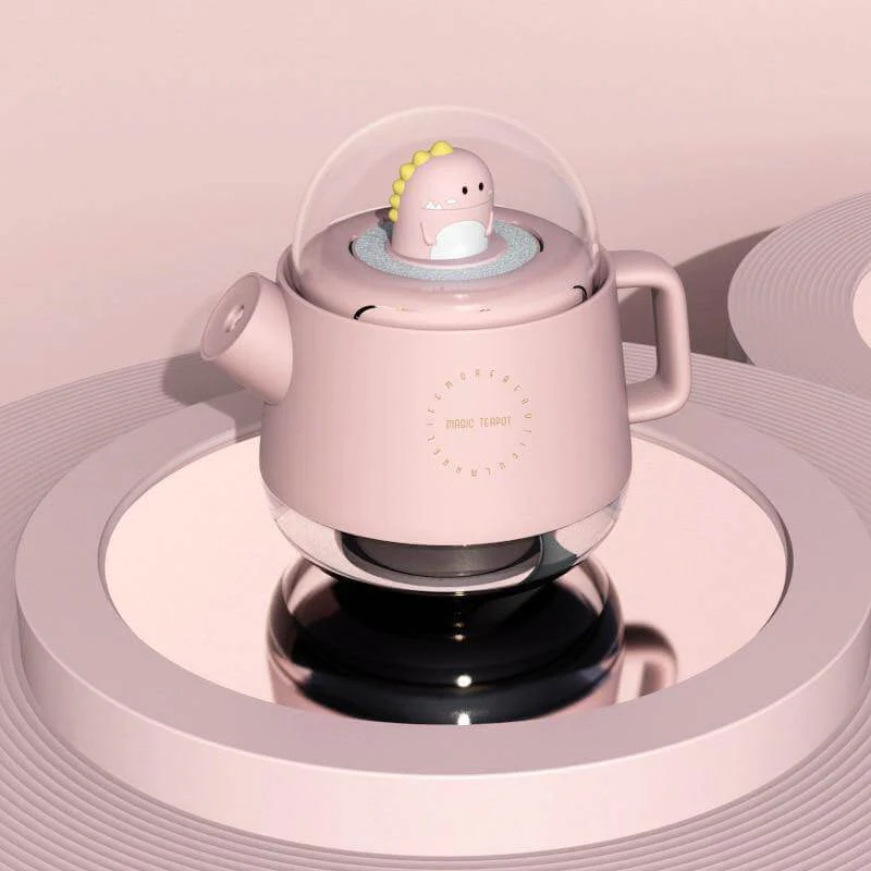 Teapot USB Colorful Air Humidifier Night Light - Image 9