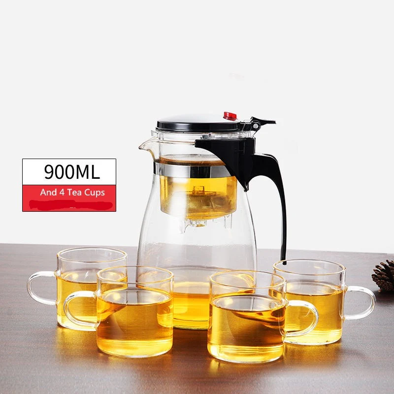 TeaTime Heat Resistant Glass Teapot - Image 10