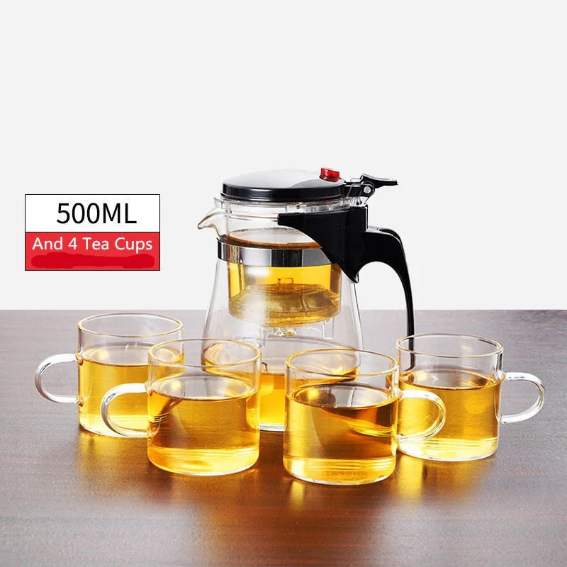 TeaTime Heat Resistant Glass Teapot - Image 11