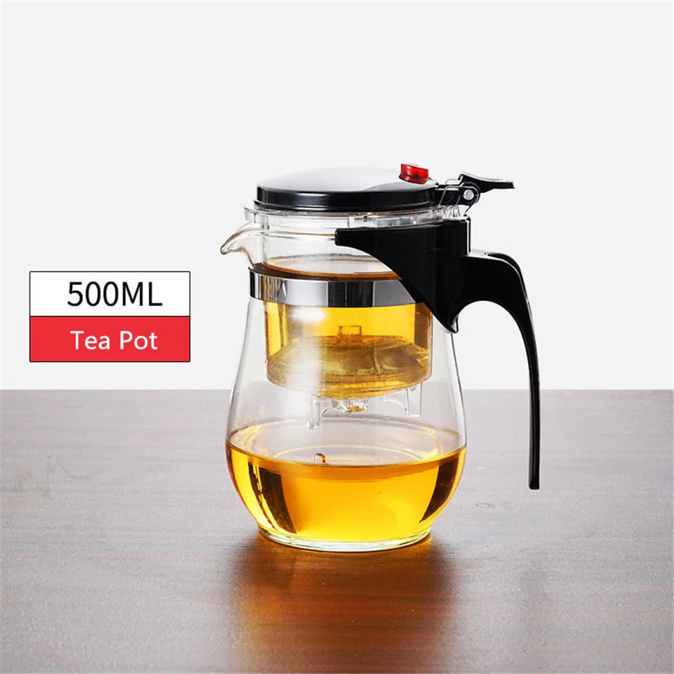 TeaTime Heat Resistant Glass Teapot - Image 8