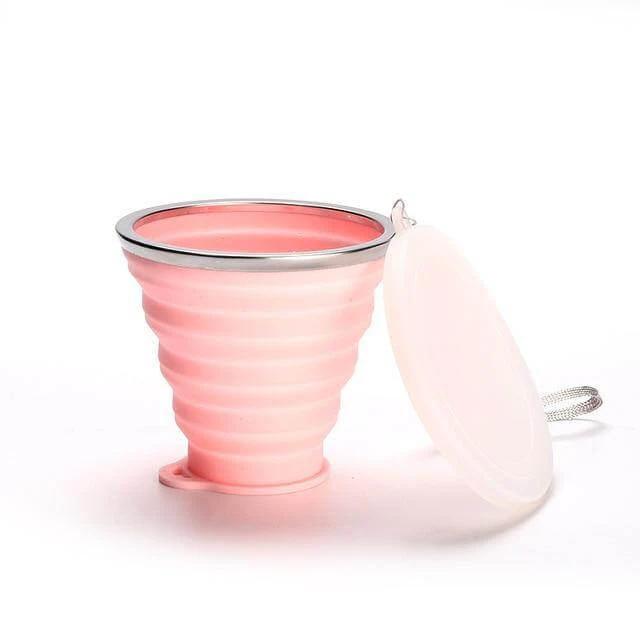 Foldable Easy Silicone Travel Mug - Image 11