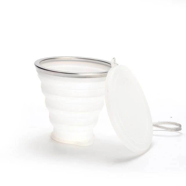 Foldable Easy Silicone Travel Mug - Image 9