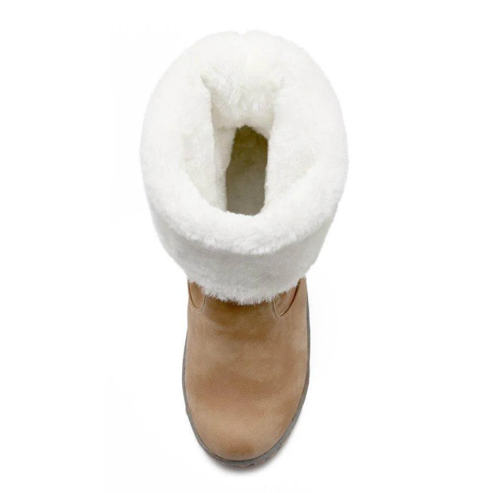 Thick Stylish Colorful Snow Boots for Women - Image 7