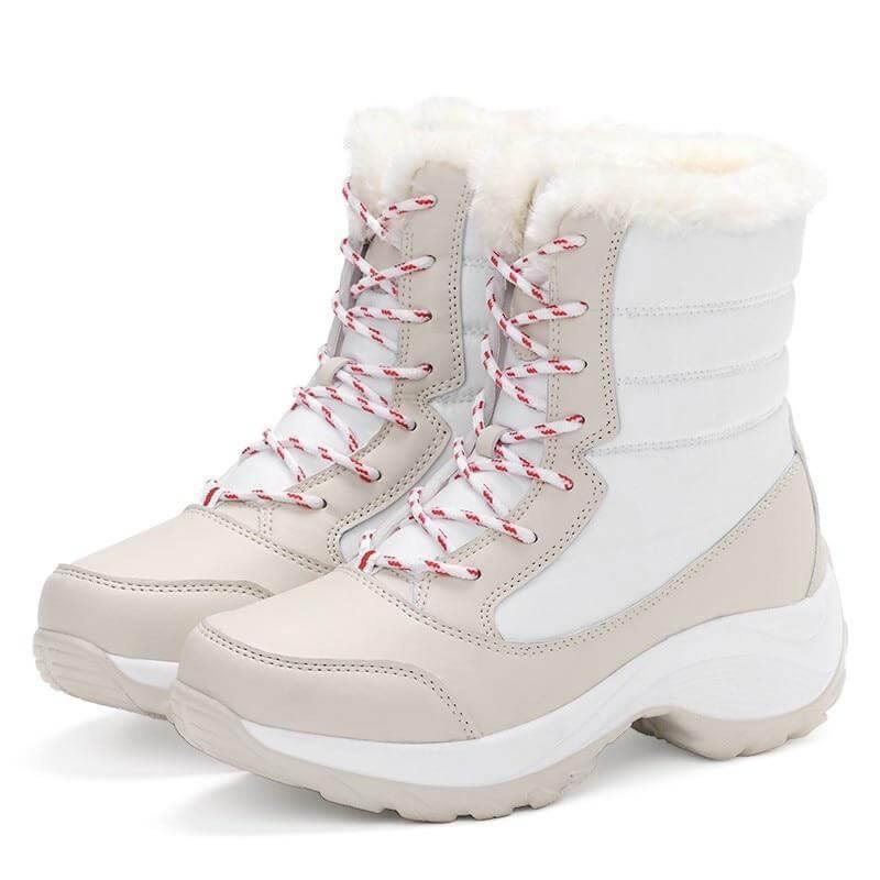 Thick Warm Waterproof Modern Winter Boots for Women - Image 4