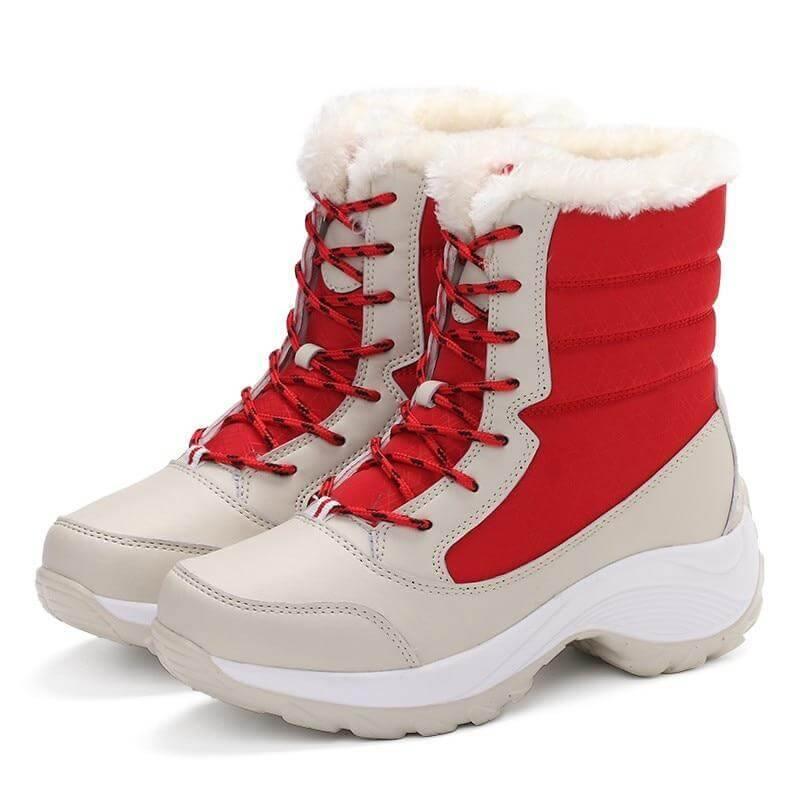 Thick Warm Waterproof Modern Winter Boots for Women - Image 7