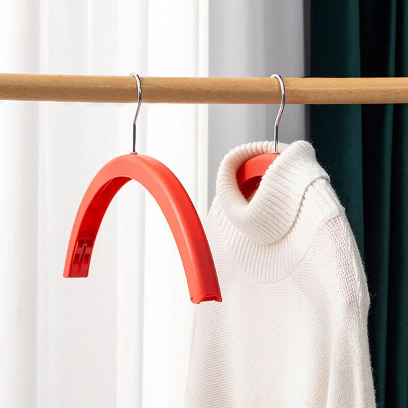 Three-Layer Rotating Cloth Hangers with Clips - Image 11