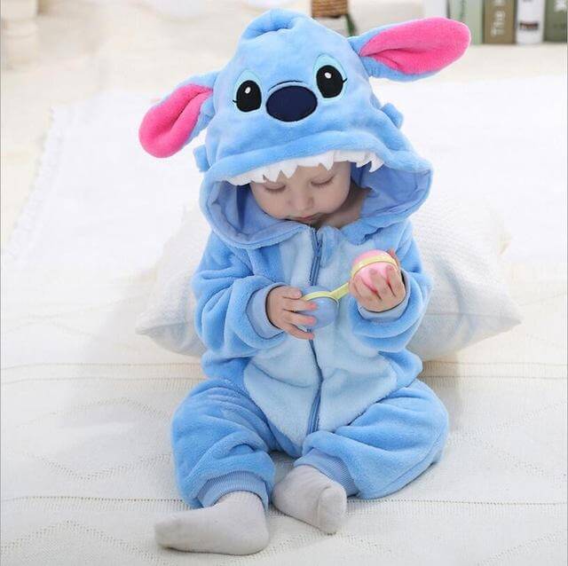 Tiger Cartoon Jumpsuit for babies - Image 2