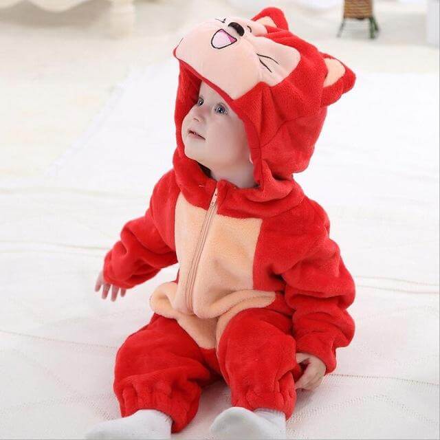 Tiger Cartoon Jumpsuit for babies - Image 6