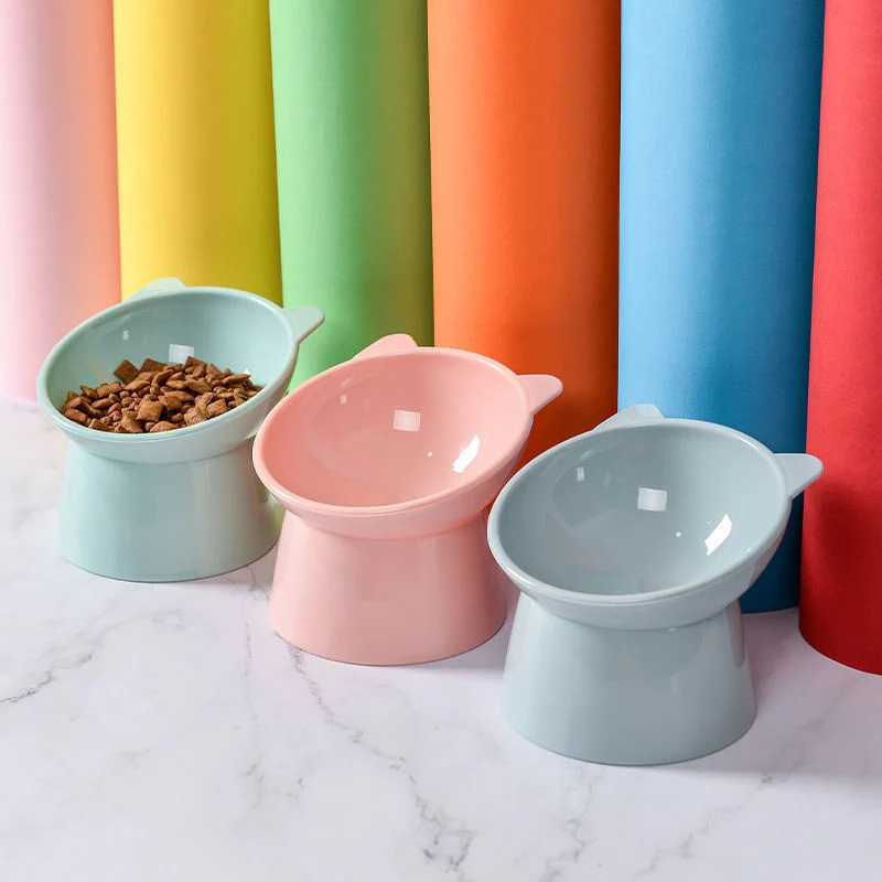 Tilted High Pet Food Water Bowl - Image 4