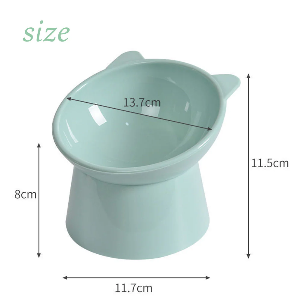 Tilted High Pet Food Water Bowl - Image 5