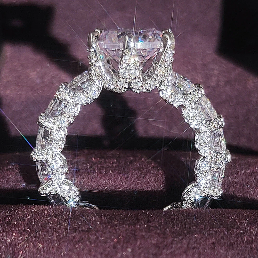 Timeless Gift Gem Shiny Silver Ring - Image 2