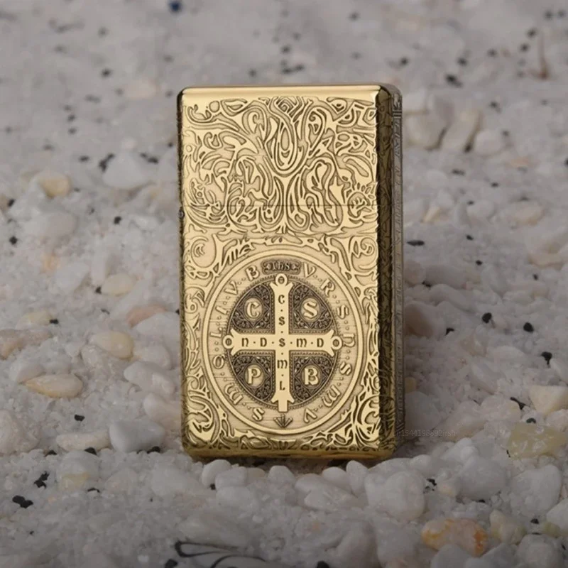 Timeless Heavy-Duty Flip-Open Flame Lighter - Image 7
