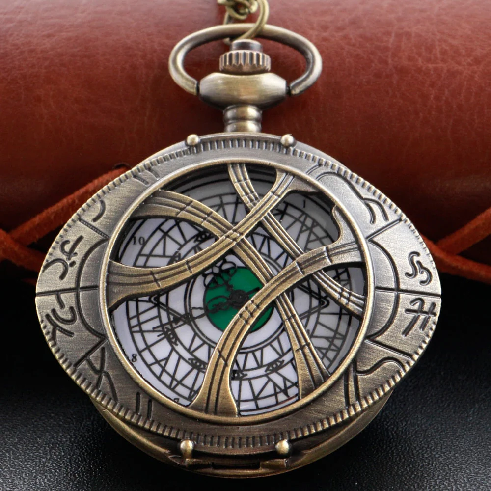 Timeless Tradition Steampunk Pocket Watch Necklace - Image 2
